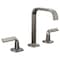 Brizo Allaria Widespread Lavatory Faucet with Square Spout - Less Handles 65368LF-BNXLHP-ECO - alternate 3